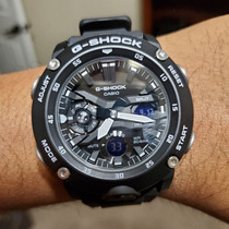 Counter Casio Casio G shock Waterproof Black Quartz Fashion Watch Men GA2000S-1A