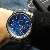 Overseas Citizen West Tie City Mens Watch Mens Three Eyes Photokinetic Watches Watch BU2010-57L