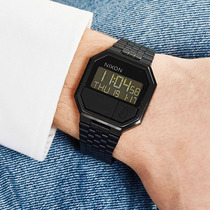 NIXON watch NIXON A158502 Digital octagonal square dial Nouveau Riche gold men and women quartz watch