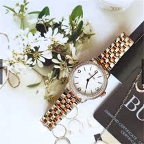 Direct mail Bulova baoluhua Fritillaria small dial diamond steel belt quartz Womens Watch 98r182