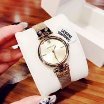  Anne Klein Anne Klein Womens Watch Gold Diamond-set Fashion Sub-dial Quartz Watch 3002CHGB