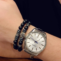 Citizen Mens citizen Silver Dial Luminous Quartz Casual Watch BI1030-53A