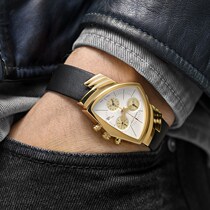   Hamilton Hamilton Chronograph White Dial Gold Mens Watch H24422751