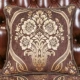 Carlos Court Pillow-Coffee Color