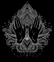 D Черный фон