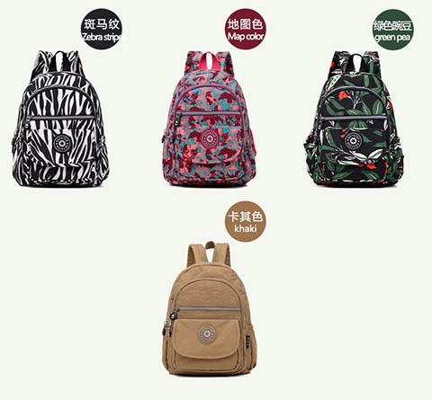 Ba lô nữ phiên bản Hàn Quốc của phiên bản mới của vải nylon thủy triều hoang dã vải Oxford 2018 balo đi học nữ