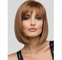 Real-life wig short Bob lady wig light brown