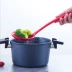 WOLL đồ dùng nhà bếp đặt chảo chống dính silicone muỗng colander hộ gia đình hàng rào nấu ăn muỗng mì nhà bếp - Phòng bếp Phòng bếp