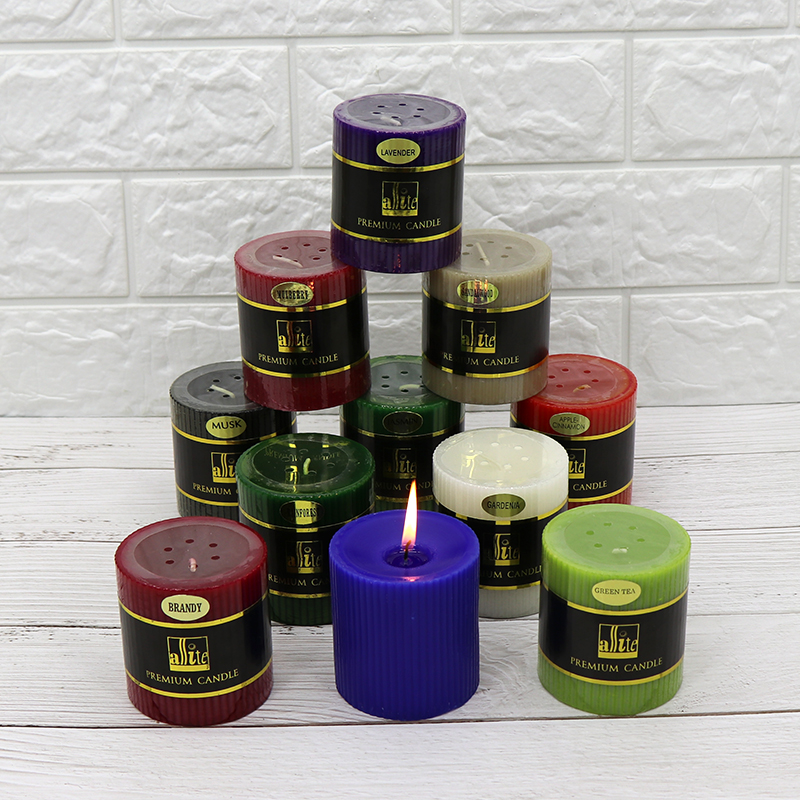 Scented candle diameter 7cm height 7 5cm candle Romantic Decoration Placed Candle Clear Scent Type Scented Round Candle-Taobao