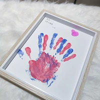 Фотовая рамка с бревенчатым цветом + прозрачная перегородка не содержит бумаги и пигмент