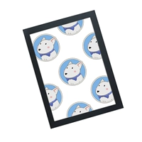 Элегантный черный кадр только с соглашением