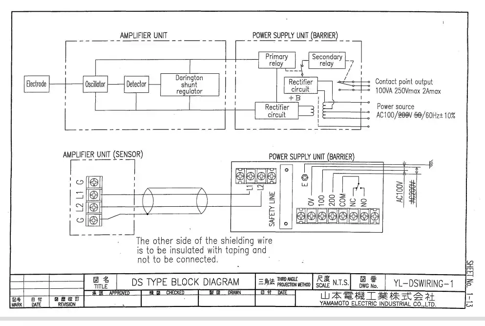 DSP2F LEVEL SENSOR 液位传感器 货仓进水系统 YAMAMOTO 山本Taobao