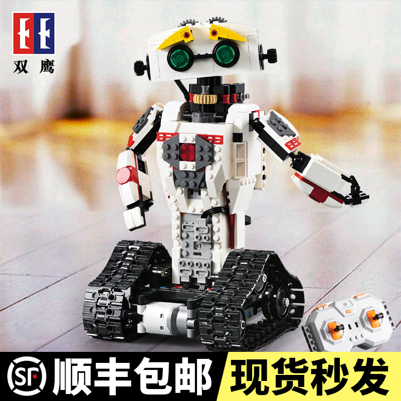 Electric Program Design Robot Remote Control 7 Assembly 8 Assembly Building Blocks LeHigh Tech Model 9 Year Old Boy Toy Gift