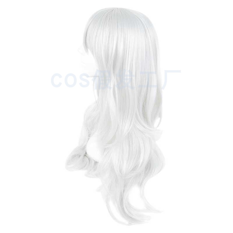 COS tóc giả nhà máy vua vinh quang Feng Qiu Huang Li trắng cosplay hoạt hình trò chơi di động đạo cụ trò chơi - Cosplay đồ cosplay hầu gái