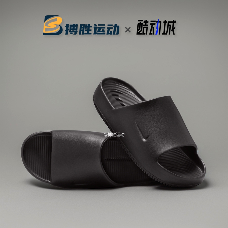 Nike Calm Slide Nike Sports Slippers Breathable Beach Sandals Fd4116-002-202-100