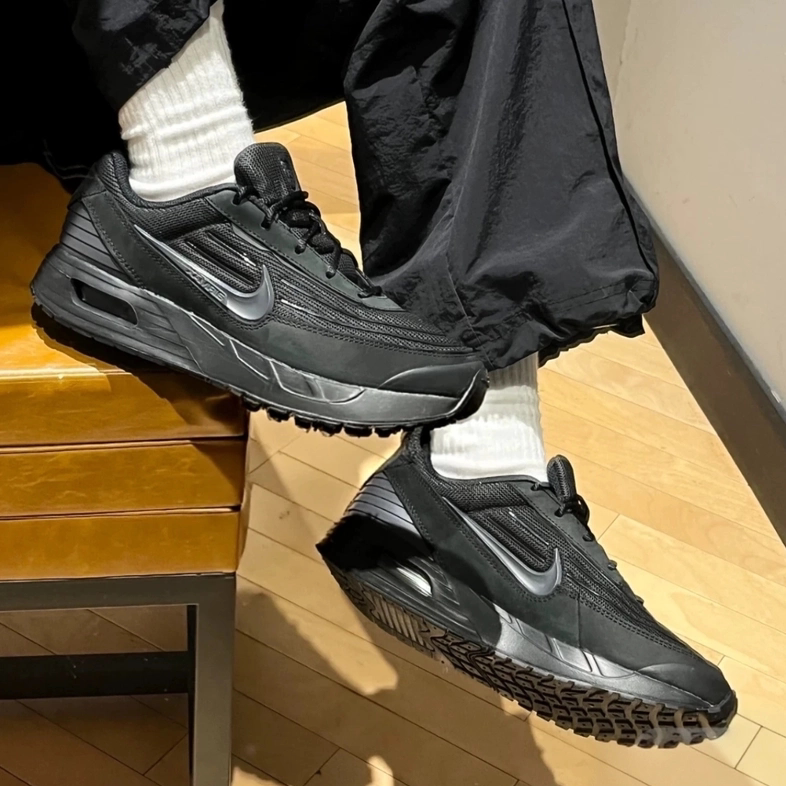 Nike Men's Shoes Air Max Verse Black Air Cushion Cushioning Casual Running Shoes Fv1302-001