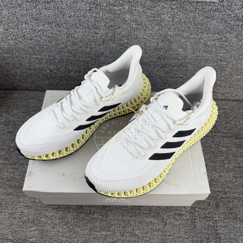 Adidas Running Shoes Men's 4Dfwd2 Adidas 3D Printed Midsole Cushioning and Rebound Road Running Shoes Gx9247