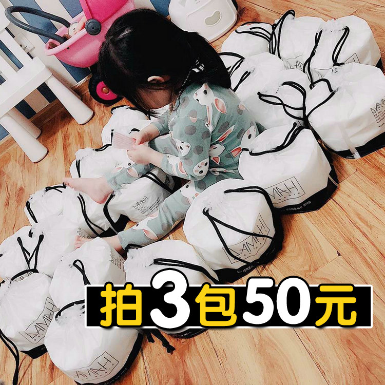 3 packs of 50 Korean black magic DAMAH wash face towels face towels towel vegetal raw silk soft without falling