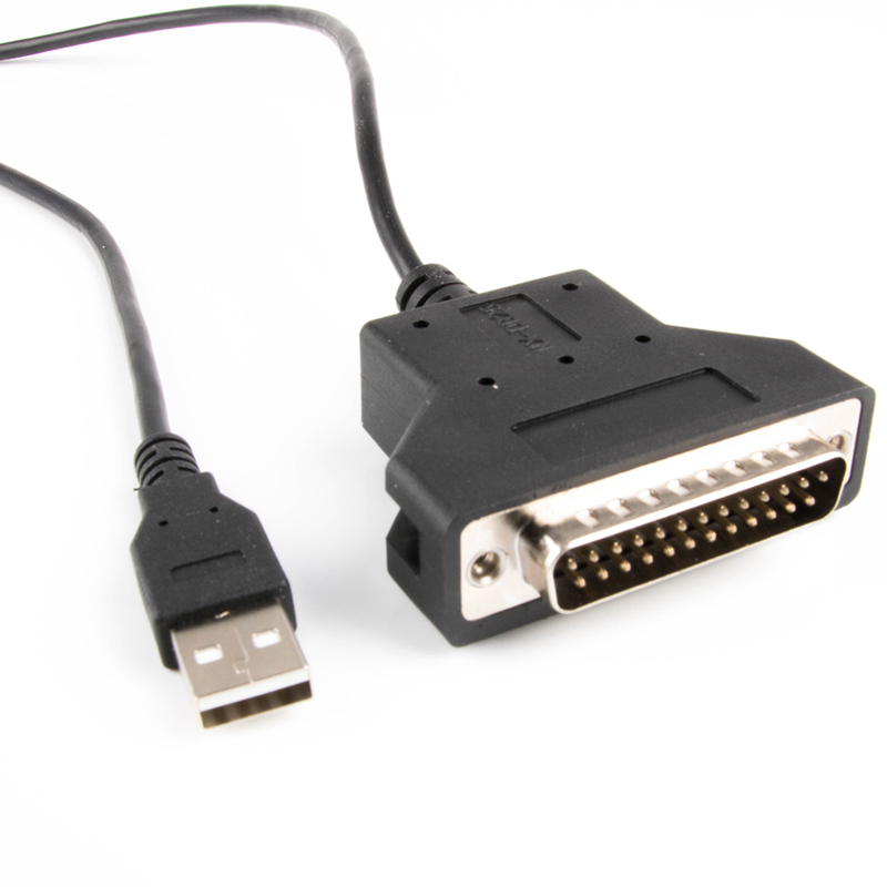 USB to 25-Pin Serial Port Printing Cable, Old-Fashioned Printer Cable, USB Port Data Connection Cable, USB to Db25 Male USB to 25-Pin Serial Port Printing Cable, Old-Fashioned Printer Cable, USB Port Data Connection Cable, USB to Db25 Male