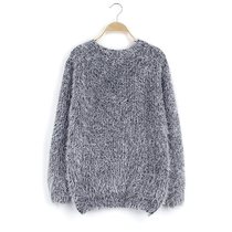 2021 winter turtleneck mohair sweaters women sweater dress