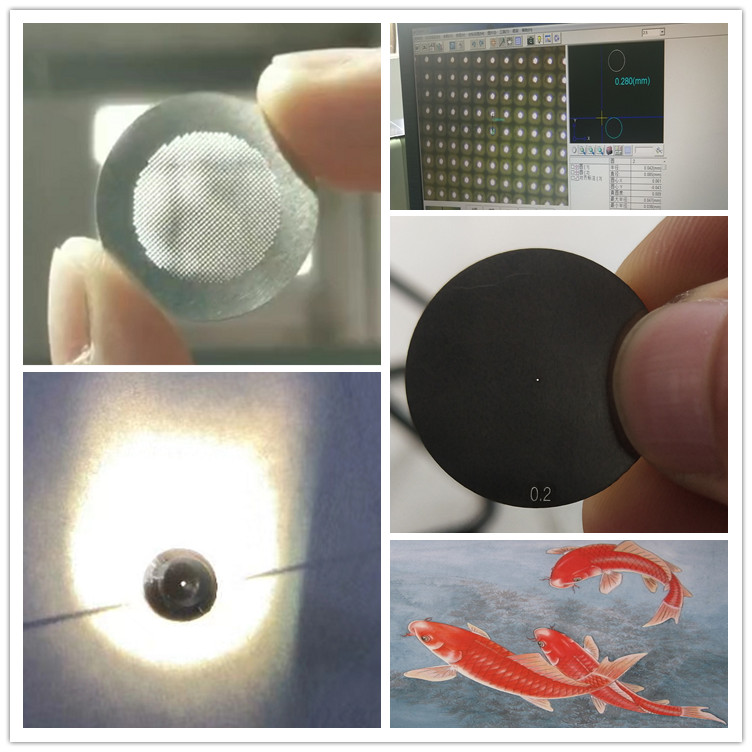 Chongqing metal laser drilling processing Aluminum perforation Micro hole punching Stainless steel punching customization