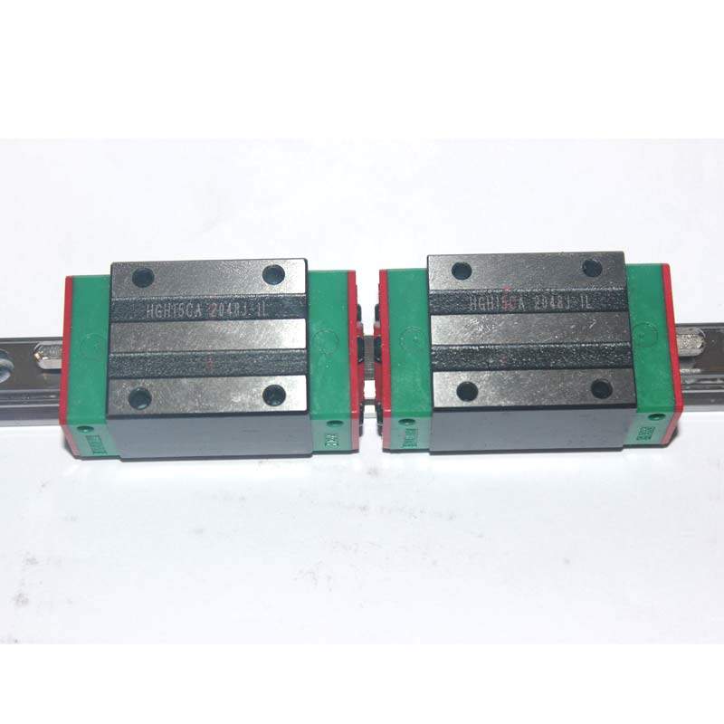 Upper silver linear guide rail slider HGH35CA HIWIN HG35 guide rail