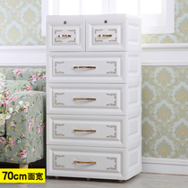 Cona European style special large number plastic storage cabinet in drawer locker Ikea sorting cabinet Childrens baby wardrobe box