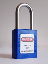 HIS511M safety padlock common type ABS engineering plastic padlock industrial safety management padlock corrosion resistance