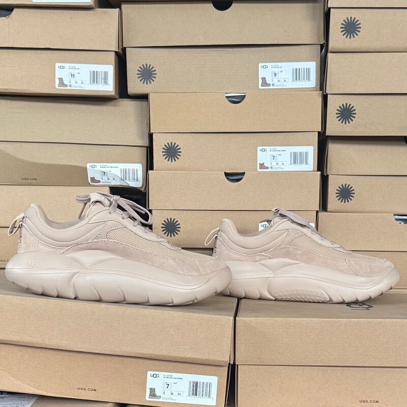 Ugg Casual Shoes, Genuine from the Store, Unisex, Comfortable Thick-Soled Height-Increasing Dad Shoes, Sneakers 1166011