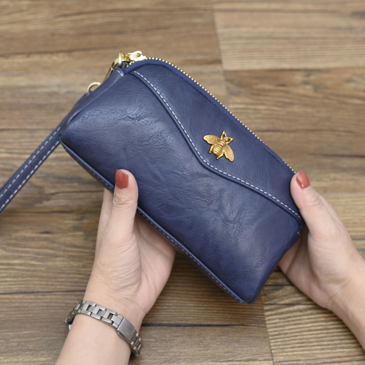2019 new lady dài ví cổ tay đa chức năng túi xách Châu Âu và Mỹ túi xách tay điện thoại di động túi nhỏ - Ví tiền ví cầm tay nữ