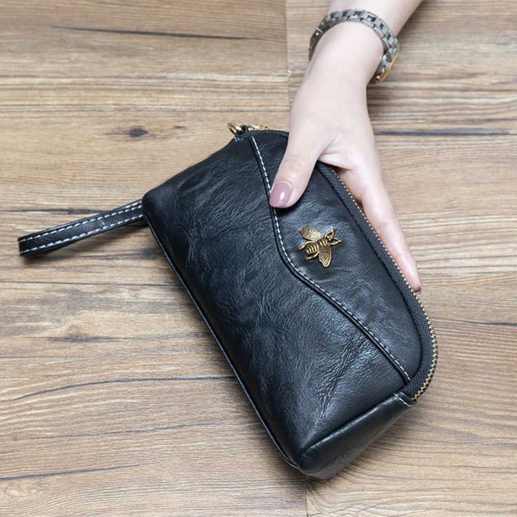 2019 new lady dài ví cổ tay đa chức năng túi xách Châu Âu và Mỹ túi xách tay điện thoại di động túi nhỏ - Ví tiền ví cầm tay nữ
