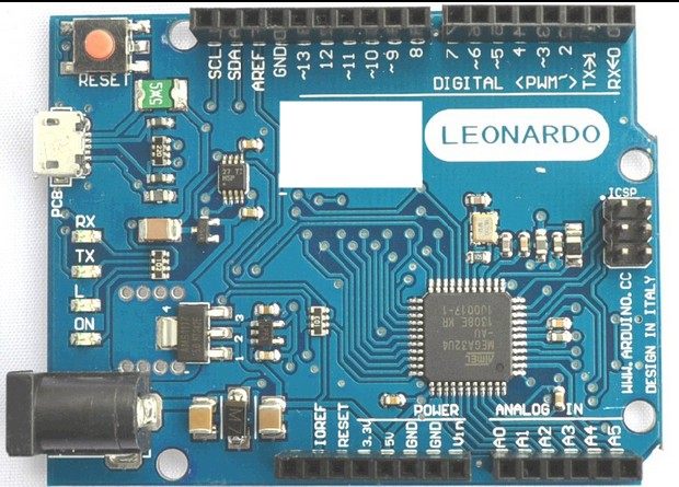 The new model Arduimo Leonardo R3