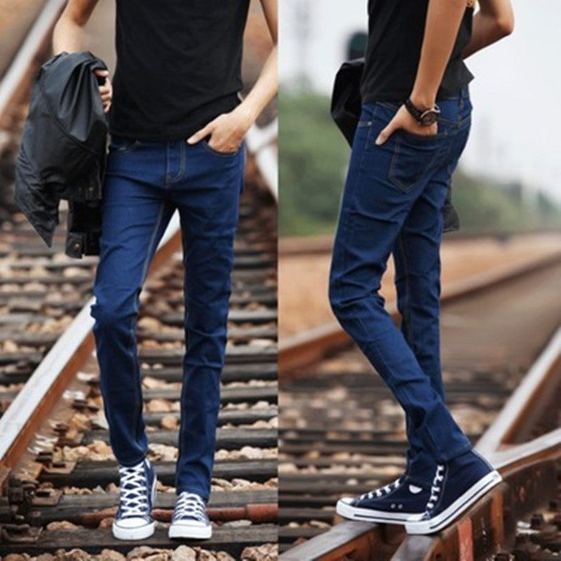 Jeans pour adolescent pieds Slim pour été - Ref 1468949 Image 9