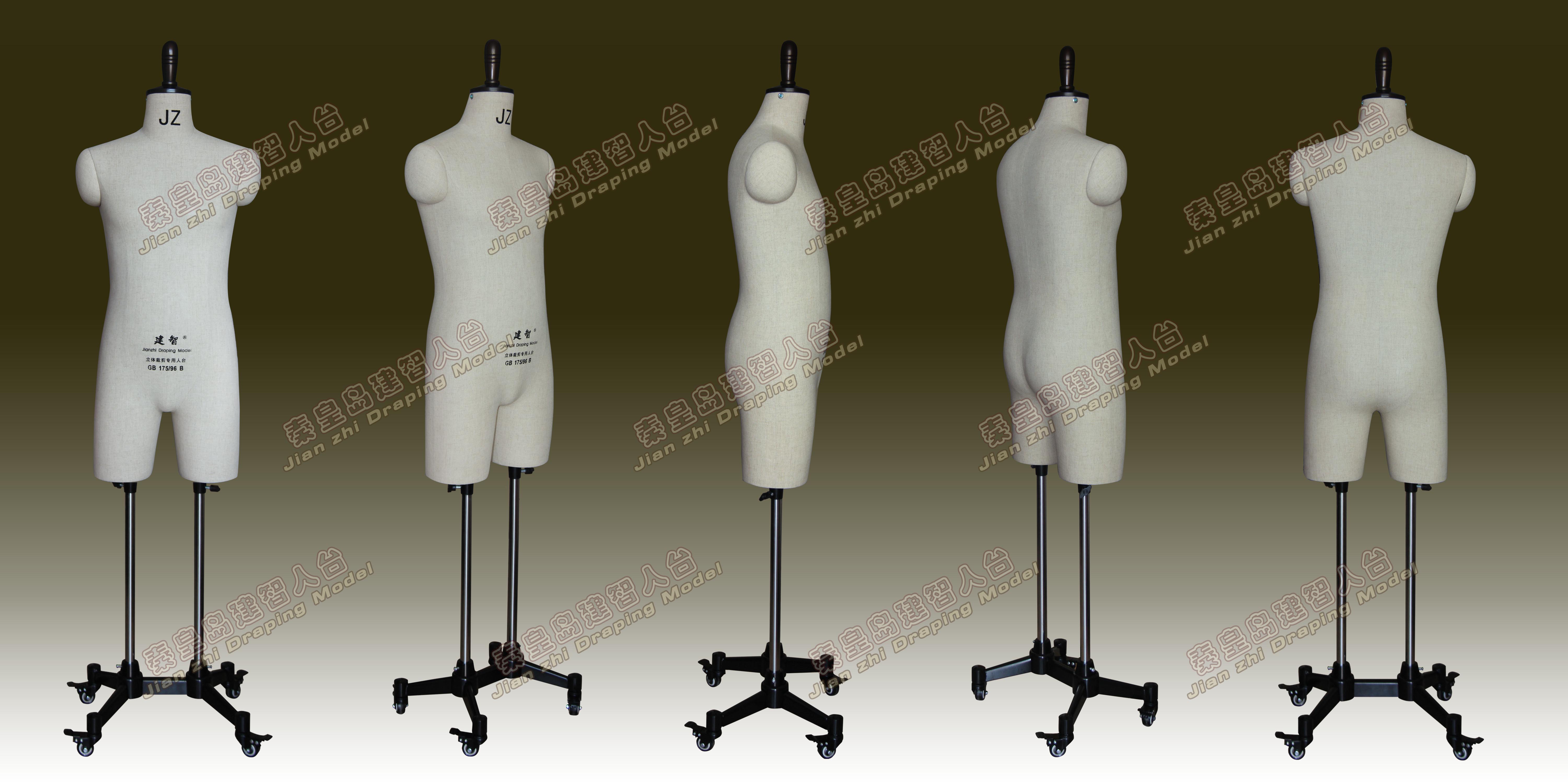 Manufacturer GB175 96B Jianzhi male body half-leg man platform three-dimensional cutting special model