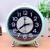 Polaris Luminous Silent Alarm Clock for Students, Simple Modern Round Bedroom Bedside Electronic Clock, Fresh Small Alarm Clock