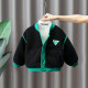 Children's lamb fleece jacket 2022 new boy's wool sweater autumn and winter boys winter net red two-sided wear jacket tide