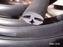 Customized EPDM rubber glass sealing strip car windshield three-port train ship observation window dedicated