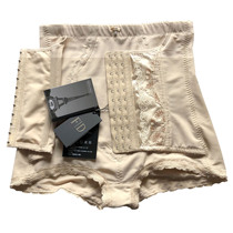  Antinia high waist short plastic pants thin waist belly butt lift body pants postpartum abdominal girdle summer thin plastic pants