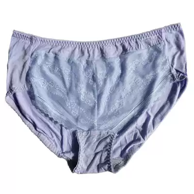 Modal underwear women Middle waist lace underwear women ultra-thin mesh see-through triangle underwear sexy