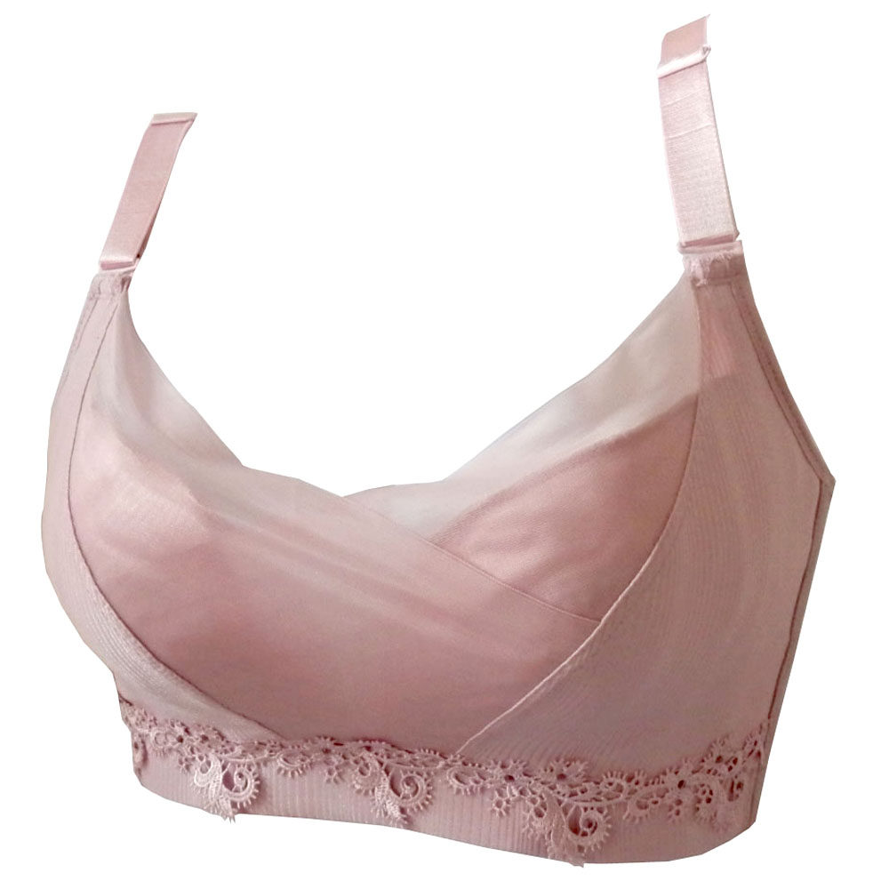 No steel ring Breasted Comfort Comfort Underwear Poly-up Closeted Breast adjustment Type of underwear Anti-walk light collection Chest Display Small Bra