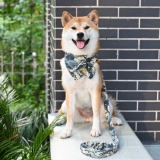 芮柴 Шаровая ошейник для любимой собаки и стиль трава трава лук -треугольник шарф Шарф Тедди Шиба Ину воротнич