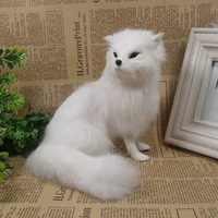 Белая лиса (16*15см)
