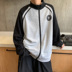 Thu ins bf phiên bản Hàn Quốc sinh viên xu hướng đồng phục bóng chày lỏng bảo vệ triều áo khoác nam giới hấp thao áo nịt áo khoác 