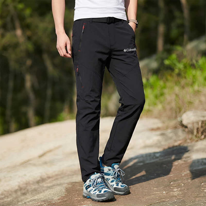 Brother's Quick-Drying Spring and Summer Hiking Pants for Men, Windproof, Waterproof, Wear-Resistant, Breathable, Stretchy, Waterproof, for Hiking and Mountaineering