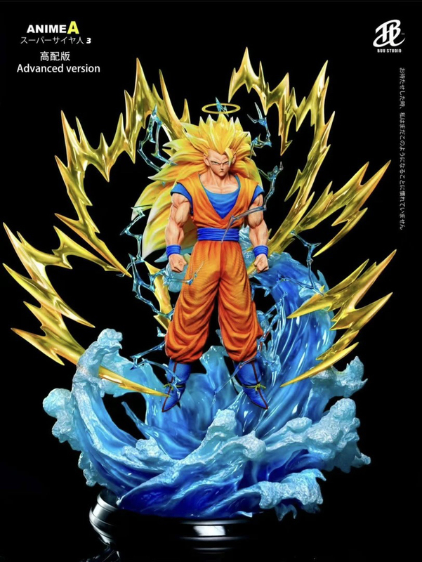 49 Model Resin Mold Dragon Ball Figure Buu Super Saiyan 3 Goku Pure Enjoyment Vs High-End Dual Version