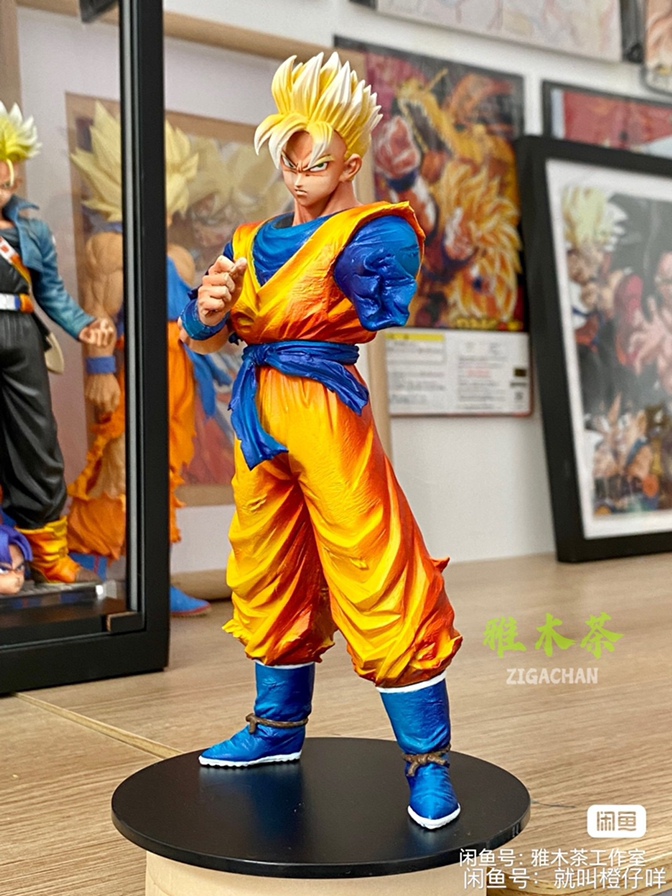 49 model private custom ros future gohan color change painting enhanced version dragon ball resin mold model