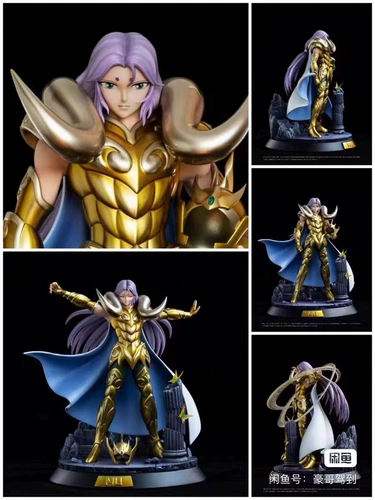 49 модель смолы GK Модель Gold Saint Seiya aries mu ex версия Gui Gui