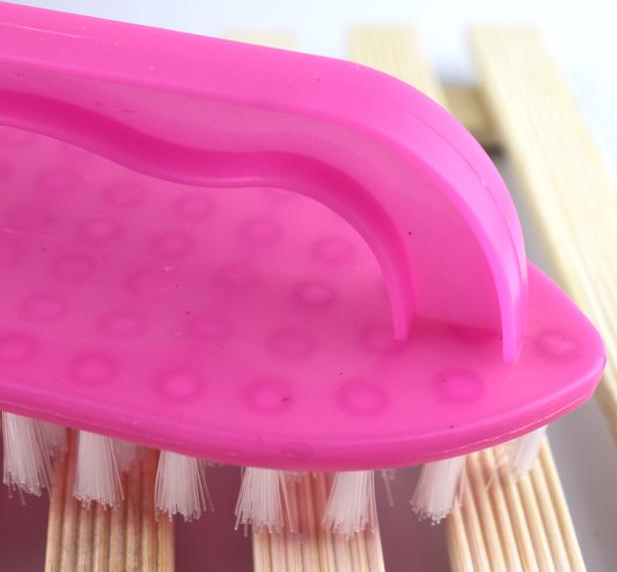 Daily necessities, candy-colored plastic hard bristle brushes, bathtub and washbasin brushes, shoe and laundry brushes, household cleaning brushes pic 3