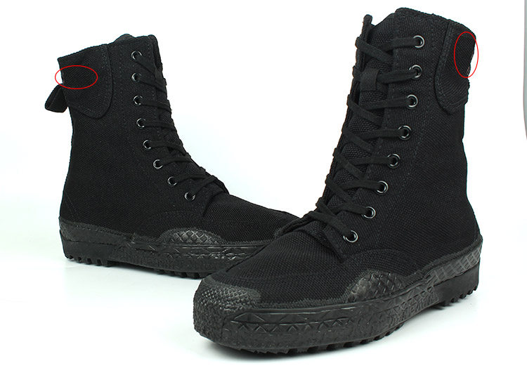 Boots militaires pour homme en toile - Ref 1398132 Image 43