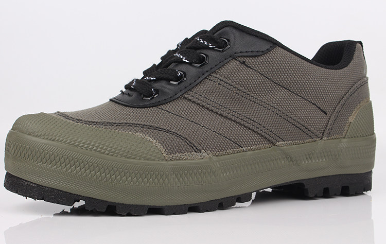 Boots militaires pour homme en toile - Ref 1397279 Image 41